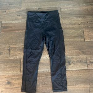 Black Athleta Capri Leggings